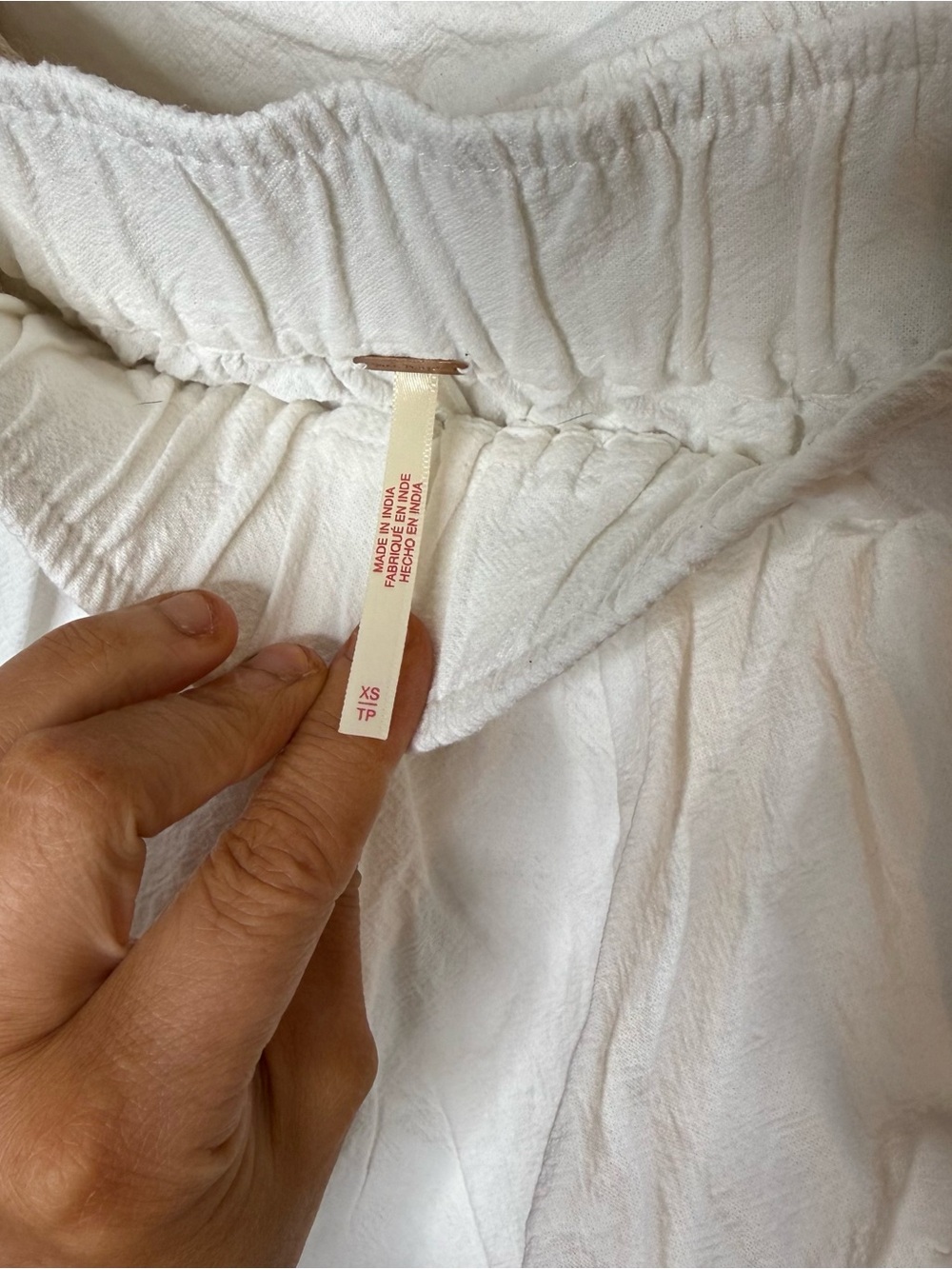 Free People Donnie Shorts Set in ivory white size xs - Picture 8 of 16